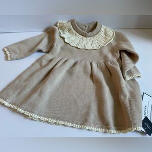 Classic Toddler Knit Dress Sweater